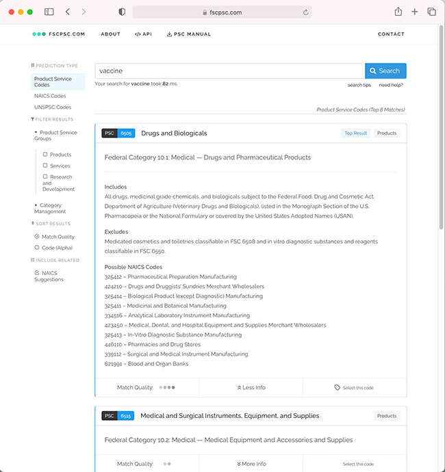 Figure 1b web application interface