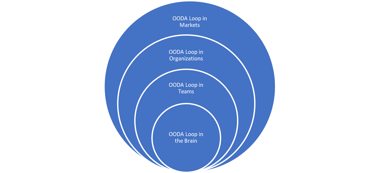 A Russian Doll system for OODA loop innovation in complex systems