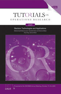cover image INFORMS TutORials in Operations Research