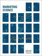 cover image Marketing Science