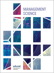 cover image Management Science