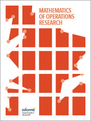 Mathematics of Operations Research cover image