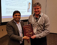 Kamalesh Somani (chair) and Mike Gorman (l-r).