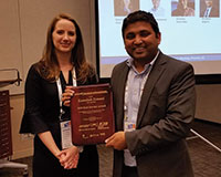 Shantih Spanton and Kamalesh Somani (l-r).