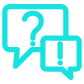 teal question mark