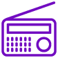 purple radio