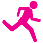 pink runner