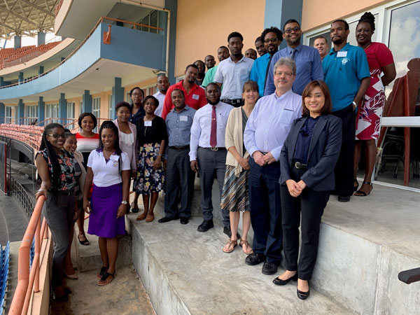 Attendees of the 1st Caribbean & Central American Workshop on Statistical Literacy for High School Students.