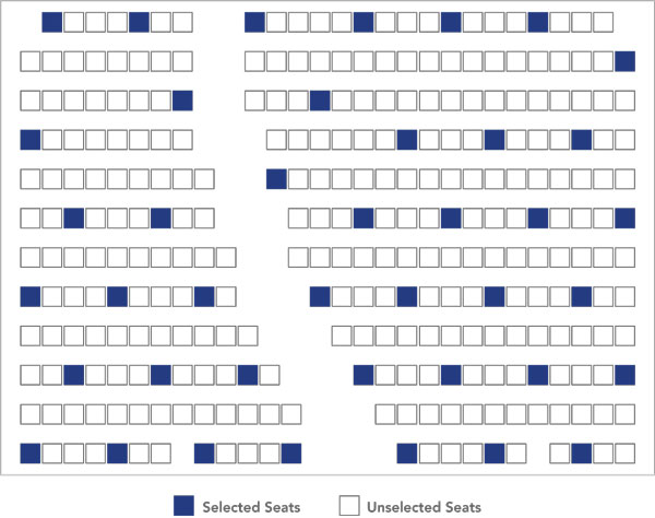 capacity of Clough 152 at 41 students