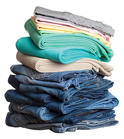 pile of clothes