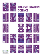 cover image Transportation Science