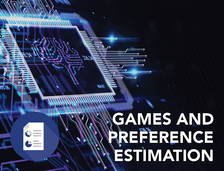 Games, control, data-intensive preference estimation